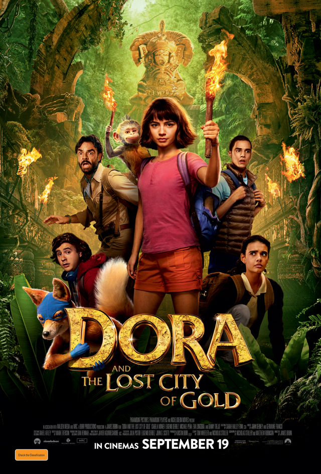 Dora the Explorer promotional movie poster